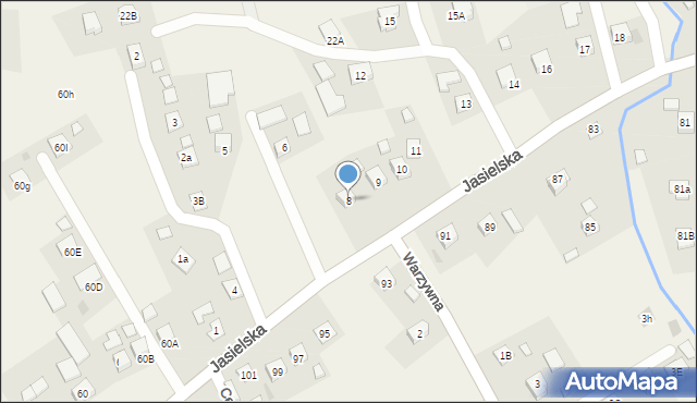 Przedmieście Czudeckie, Przedmieście Czudeckie, 8, mapa Przedmieście Czudeckie