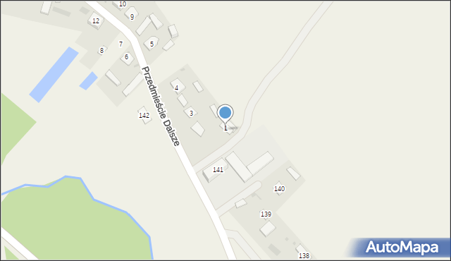 Przedmieście Dalsze, Przedmieście Dalsze, 2, mapa Przedmieście Dalsze