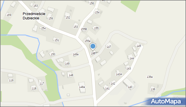 Przedmieście Dubieckie, Przedmieście Dubieckie, 146, mapa Przedmieście Dubieckie
