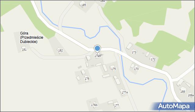 Przedmieście Dubieckie, Przedmieście Dubieckie, 174A, mapa Przedmieście Dubieckie