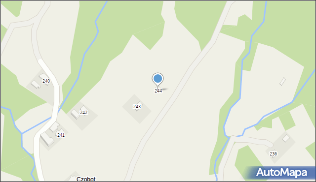 Przedmieście Dubieckie, Przedmieście Dubieckie, 244, mapa Przedmieście Dubieckie