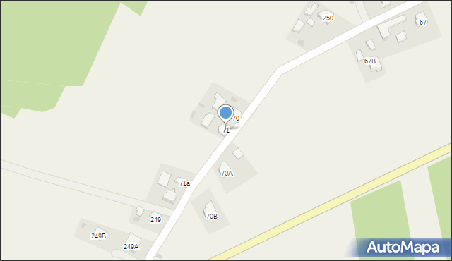 Przedmieście Dubieckie, Przedmieście Dubieckie, 71, mapa Przedmieście Dubieckie