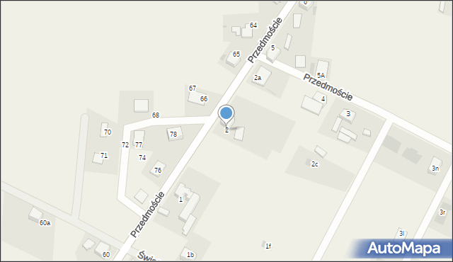 Przedmoście, Przedmoście, 2, mapa Przedmoście