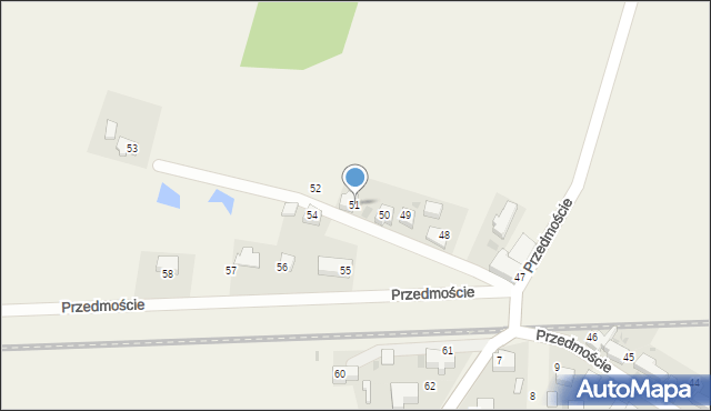 Przedmoście, Przedmoście, 51, mapa Przedmoście