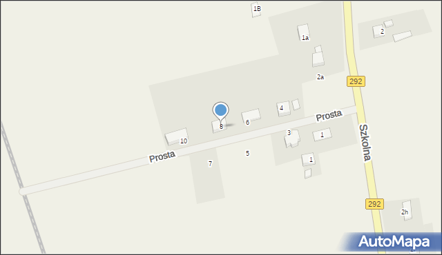 Przedmoście, Prosta, 8, mapa Przedmoście