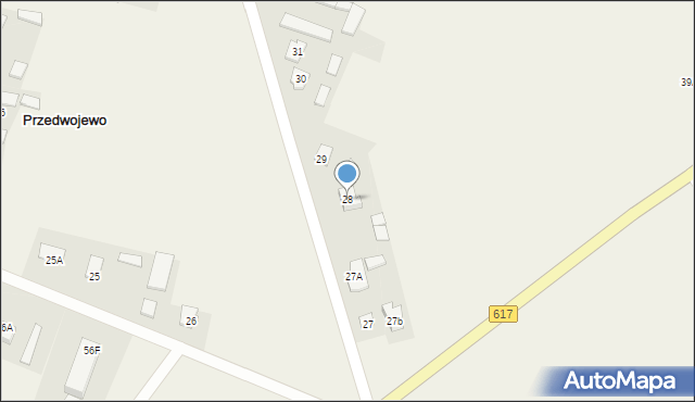 Przedwojewo, Przedwojewo, 28, mapa Przedwojewo