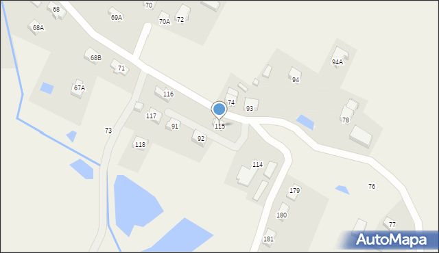 Przedwojów, Przedwojów, 115, mapa Przedwojów