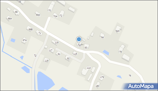 Przedwojów, Przedwojów, 74, mapa Przedwojów