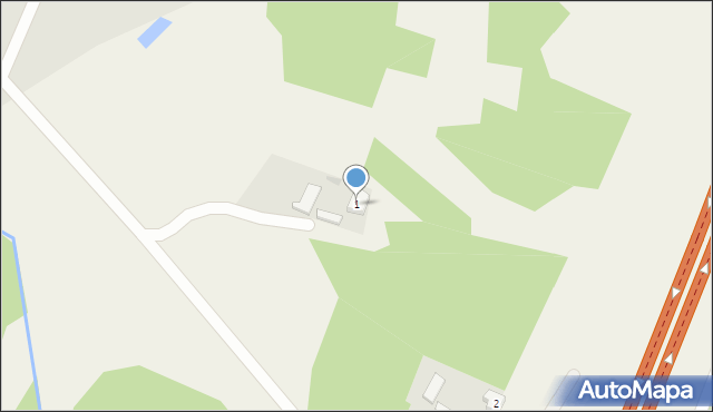 Przędzel, Przędzel, 1, mapa Przędzel