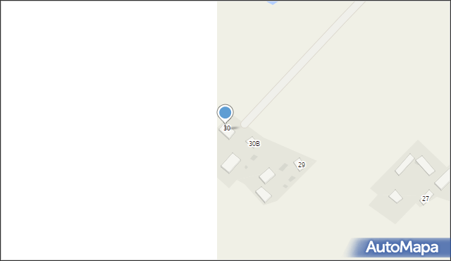 Przegaliny Duże, Przegaliny Duże, 30A, mapa Przegaliny Duże