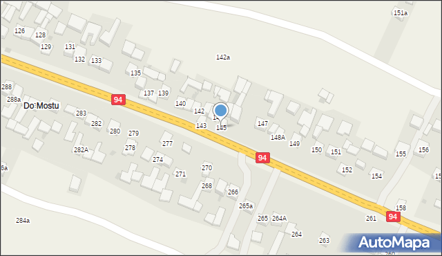 Przeginia, Przeginia, 145, mapa Przeginia