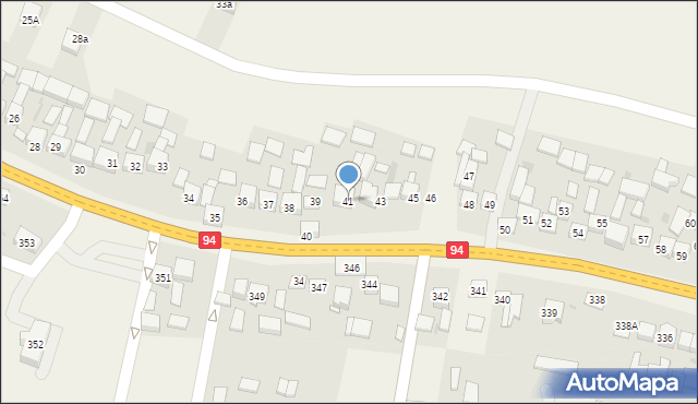 Przeginia, Przeginia, 41, mapa Przeginia