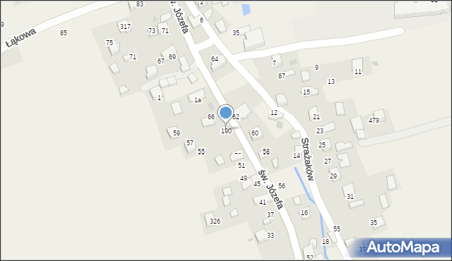 Przeginia Duchowna, Przeginia Duchowna, 190, mapa Przeginia Duchowna