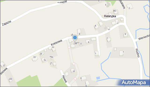 Przeginia Narodowa, Przeginia Narodowa, 138, mapa Przeginia Narodowa