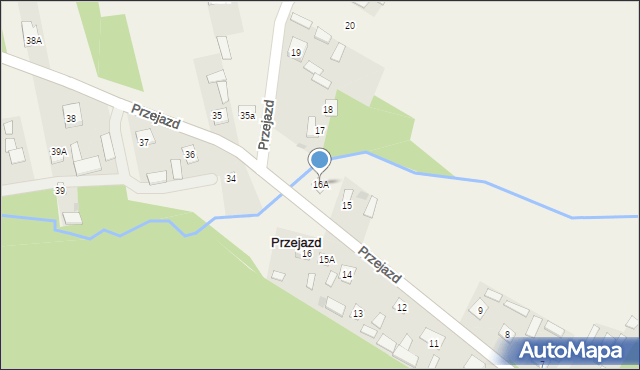 Przejazd, Przejazd, 16A, mapa Przejazd