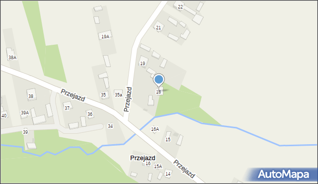 Przejazd, Przejazd, 18, mapa Przejazd