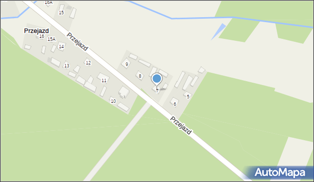 Przejazd, Przejazd, 7, mapa Przejazd
