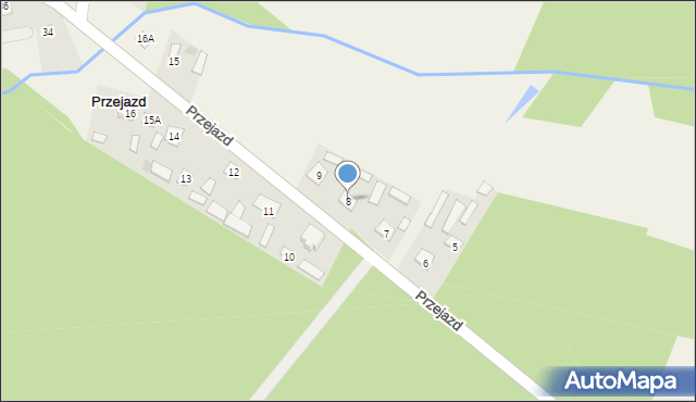 Przejazd, Przejazd, 8, mapa Przejazd