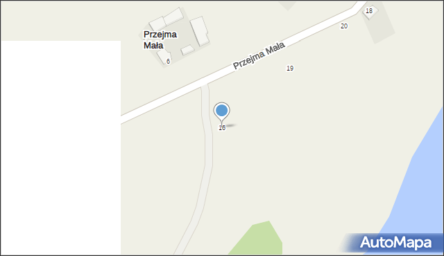 Przejma Mała, Przejma Mała, 16, mapa Przejma Mała