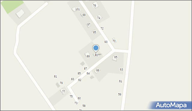 Przejma Wielka, Przejma Wielka, 91, mapa Przejma Wielka