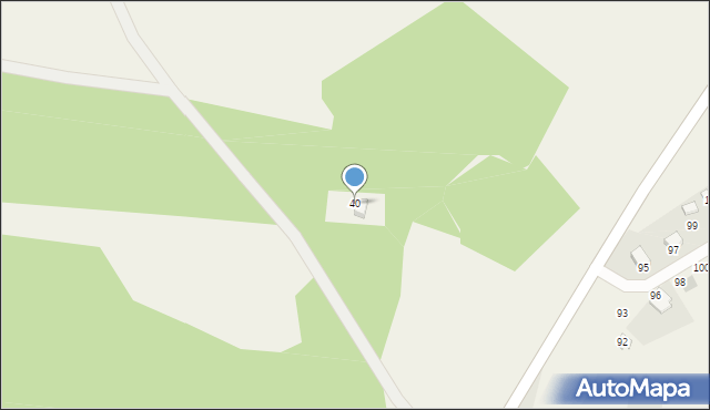 Przejma Wysoka, Przejma Wysoka, 40, mapa Przejma Wysoka