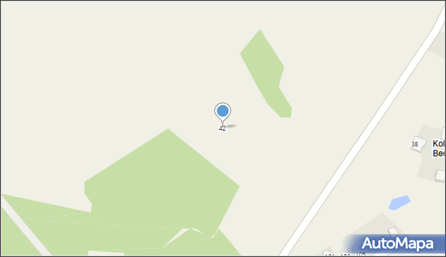 Przejma Wysoka, Przejma Wysoka, 42, mapa Przejma Wysoka