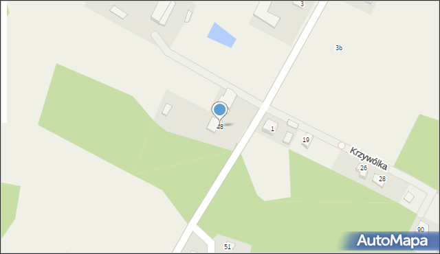 Przejma Wysoka, Przejma Wysoka, 48, mapa Przejma Wysoka