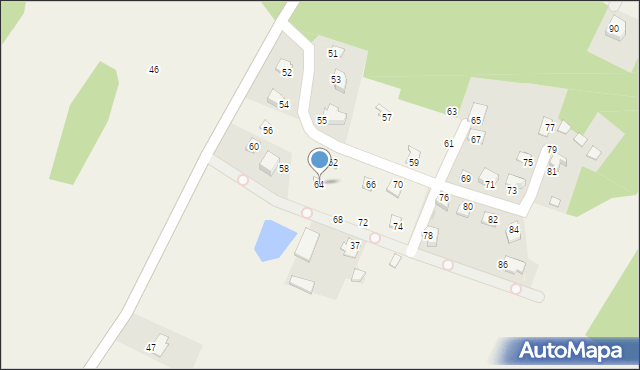 Przejma Wysoka, Przejma Wysoka, 64, mapa Przejma Wysoka