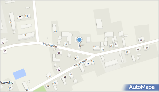 Przekolno, Przekolno, 38, mapa Przekolno
