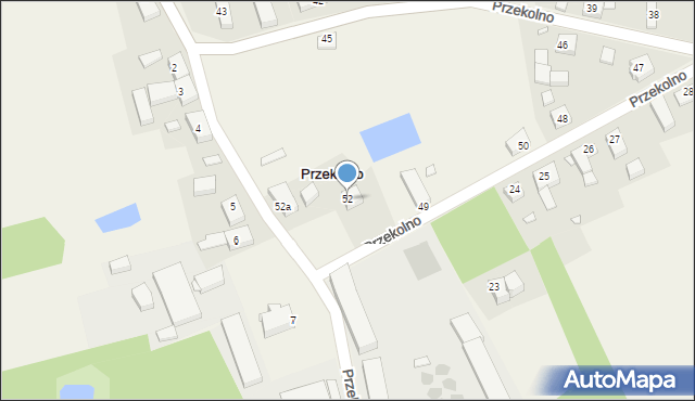 Przekolno, Przekolno, 52, mapa Przekolno