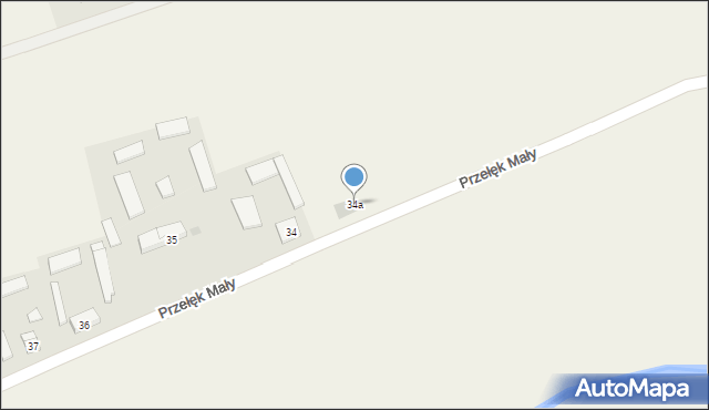 Przełęk, Przełęk, 34a, mapa Przełęk