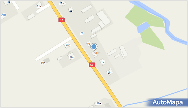 Przemiarowo, Przemiarowo, 18a, mapa Przemiarowo