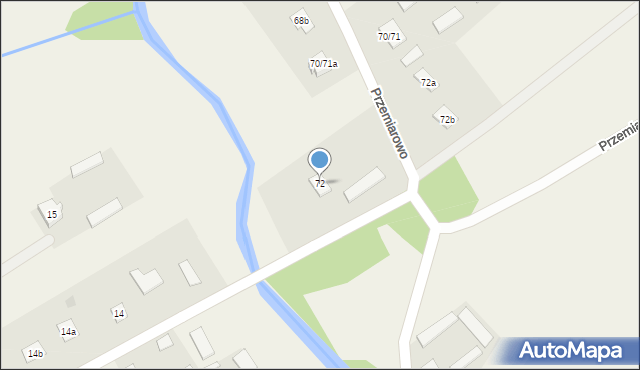 Przemiarowo, Przemiarowo, 72, mapa Przemiarowo