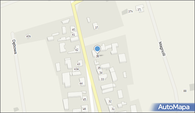 Przemocze, Przemocze, 36, mapa Przemocze