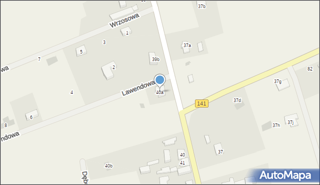 Przemocze, Przemocze, 40a, mapa Przemocze