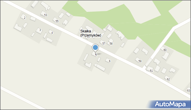 Przemyków, Przemyków, 5, mapa Przemyków