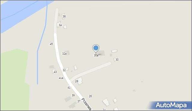 Przemyśl, Przerwa, 30a, mapa Przemyśla