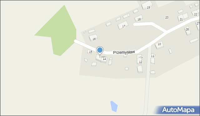 Przemysław, Przemysław, 14a, mapa Przemysław