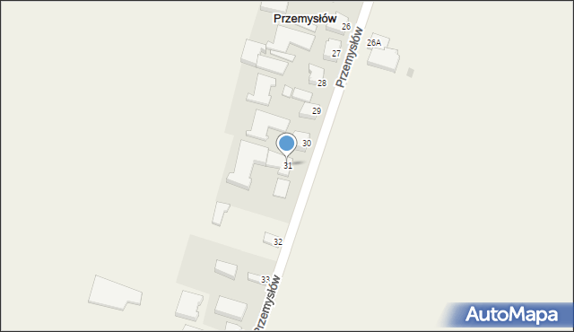 Przemysłów, Przemysłów, 31, mapa Przemysłów