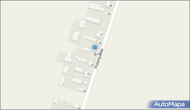 Przemysłów, Przemysłów, 39, mapa Przemysłów