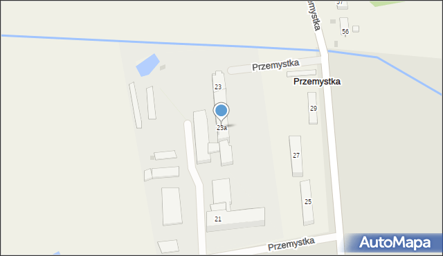 Przemystka, Przemystka, 23a, mapa Przemystka