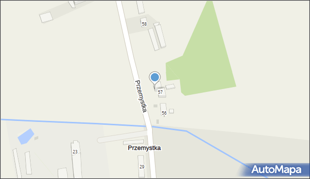 Przemystka, Przemystka, 57a, mapa Przemystka