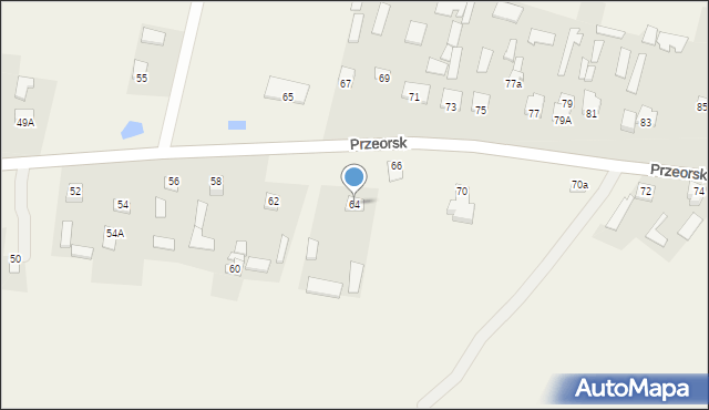 Przeorsk, Przeorsk, 64, mapa Przeorsk