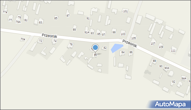 Przeorsk, Przeorsk, 80, mapa Przeorsk