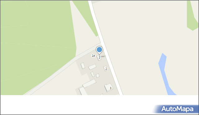 Przeradowo, Przeradowo, 1, mapa Przeradowo