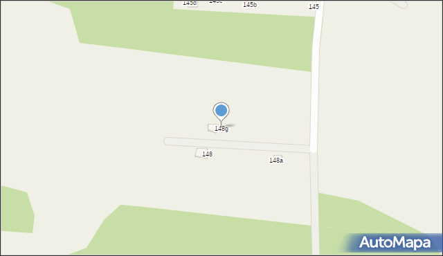 Przeradowo, Przeradowo, 148g, mapa Przeradowo