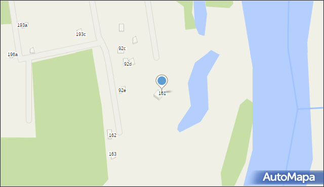 Przeradowo, Przeradowo, 161, mapa Przeradowo