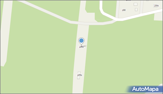Przeradowo, Przeradowo, 185c, mapa Przeradowo
