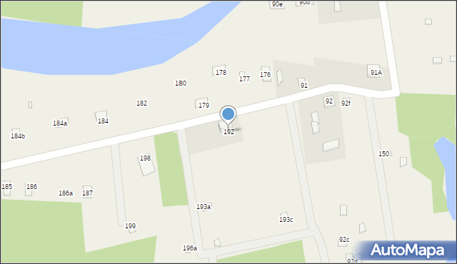 Przeradowo, Przeradowo, 192, mapa Przeradowo