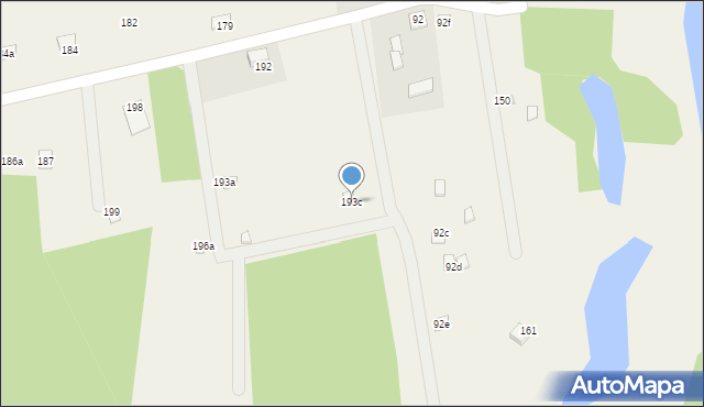 Przeradowo, Przeradowo, 193c, mapa Przeradowo